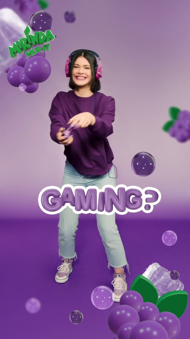 Video Reference N1: Purple, Violet, Text, Fun, Happy, Font, Smile, Photography, Graphic design, Plant