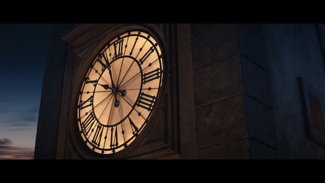 Video Reference N1: Clock tower, Daylighting, Clock, Architecture, Wheel, Tower, Glass, Spoke, Darkness, Window