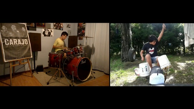 Video Reference N4: Drum, Drums, Musician, Musical instrument, Percussion, Drummer, Bass drum, Drumhead, Music, Photography, Person