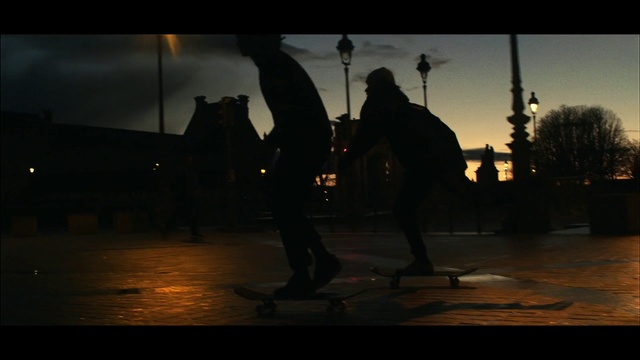 Video Reference N8: Darkness, Sky, Evening, Photography, Screenshot, Recreation, Skateboard, Longboard, Night, Midnight
