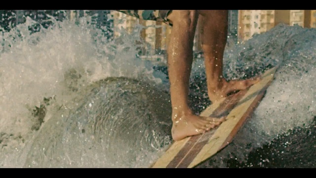 Video Reference N4: water, fun, wood, wave, surfing equipment and supplies, girl