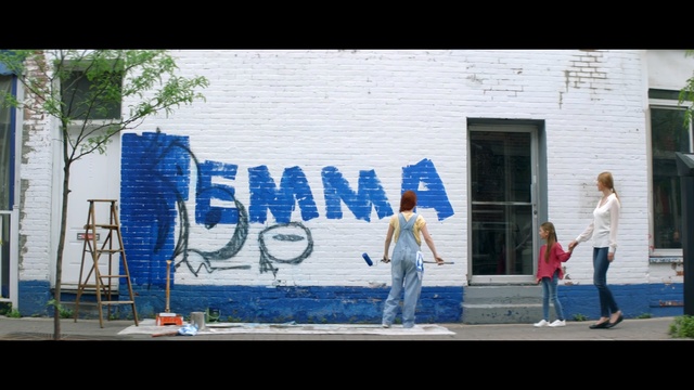 Video Reference N0: blue, wall, mural, street art, advertising, art, graffiti, facade, building