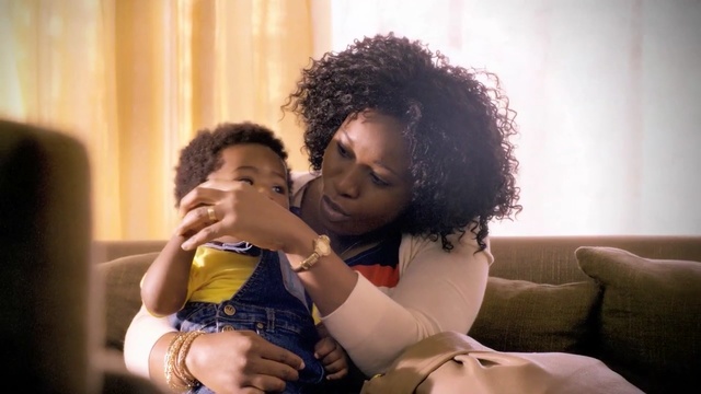 Video Reference N4: Interaction, Romance, Fun, Love, Hug, Child, Black hair, Mother, Happy, Person