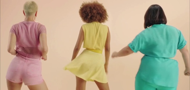 Video Reference N1: Clothing, Shoulder, Yellow, Fashion, Child, Joint, Hip, Gesture, Shorts, Dress
