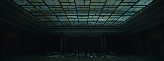 Video Reference N6: Architecture, Symmetry, City, Tints and shades, Building, Glass, Ceiling, Space, Metal, Pattern