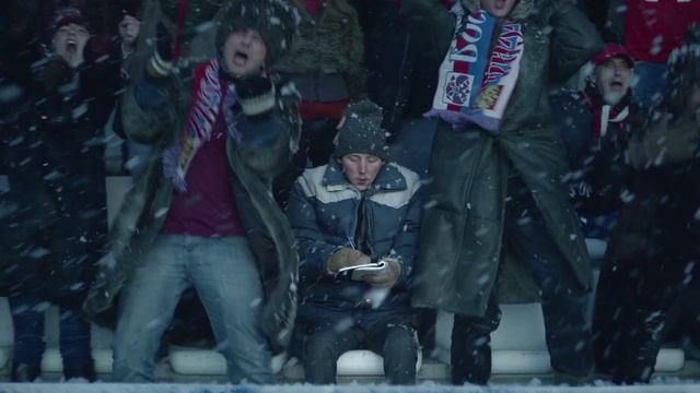 Video Reference N7: Social group, Snow, Winter, Fun, Freezing, Outerwear, Jacket, Darkness, Fictional character, Person