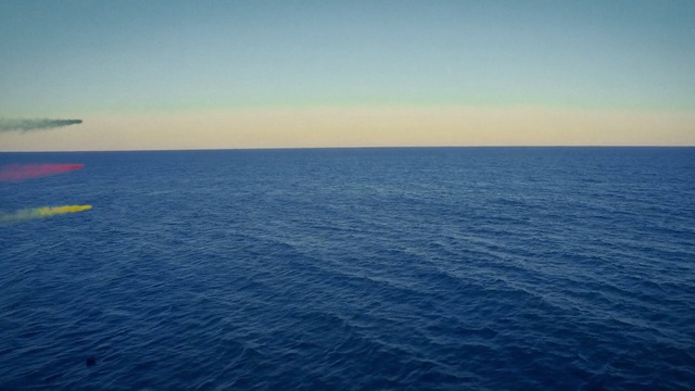 Video Reference N3: sea, horizon, ocean, sky, calm, water, coastal and oceanic landforms, water resources, wind wave, wave