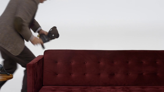 Video Reference N0: Red, Couch, Brown, Furniture, Leather, Textile, Sofa bed