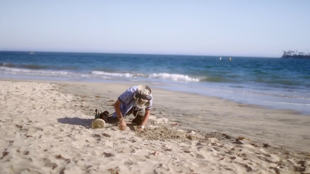 Video Reference N2: Beach, Shore, Sea, Sand, Coast, Fun, Ocean, Natural environment, Vacation, Summer, Person