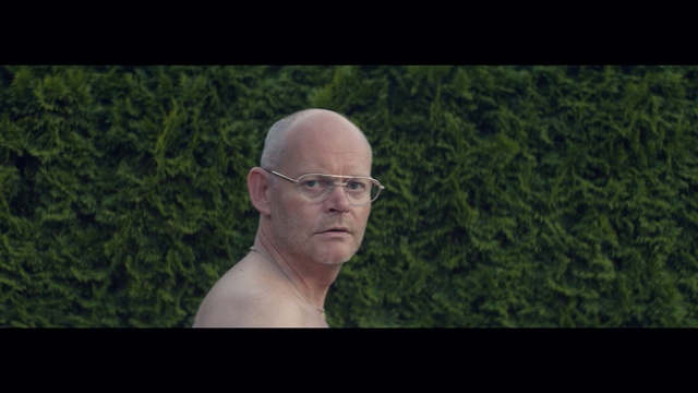 Video Reference N3: green, man, grass, screenshot, tree, human, plant, glasses, darkness, vision care, Person