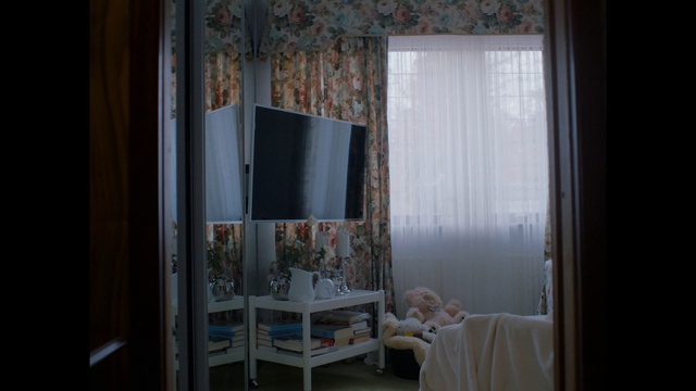 Video Reference N3: Room, Curtain, Furniture, House, Interior design, Textile, Window treatment, Window, Home, Building
