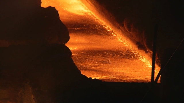 Video Reference N8: Heat, Geological phenomenon, Sky, Rock, Flame, Fire, Formation, Landscape, Sunset, Lava