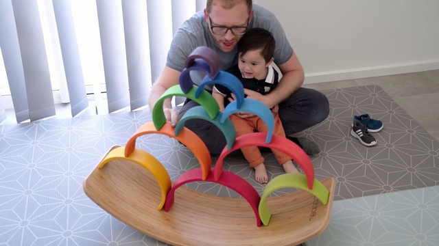 Video Reference N0: play, fun, toy, toddler, chair, product, furniture, child, shoe, table, Person