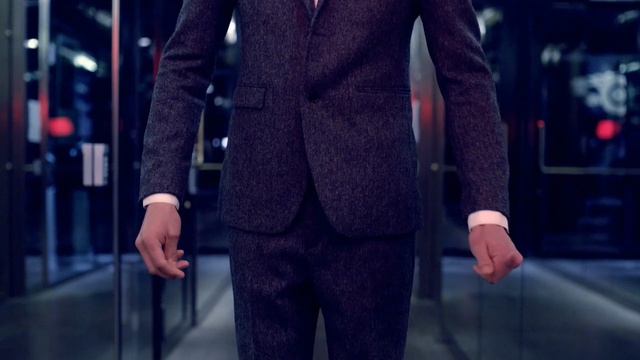 Video Reference N0: suit, gentleman, fashion, outerwear, formal wear, darkness, midnight