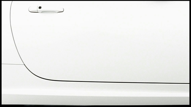 Video Reference N0: White, Automotive design, Line, Vehicle, Vehicle door, Automotive exterior, Car, Font, Bumper, Black-and-white