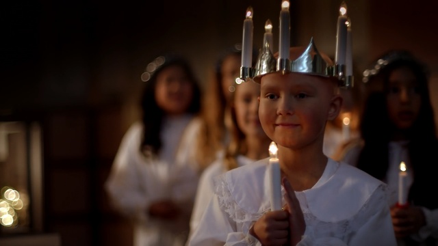 Video Reference N6: Ritual, Event, Lighting, Ceremony, Fun, Smile, Tradition, Happy, Child, Person