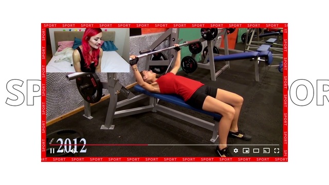 Video Reference N12: Leg, Thigh, Gym, Exercise equipment, Human leg, Physical fitness, Shoulder, Bench, Arm, Muscle