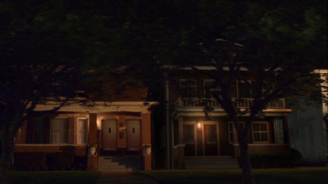 Video Reference N13: Night, Light, Sky, Lighting, House, Darkness, Home, Tree, Building, Atmosphere