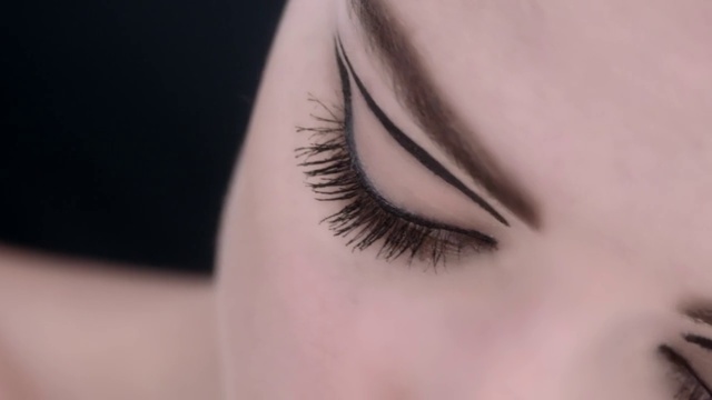 Video Reference N2: Eyelash, Eyebrow, Eye, Face, Close-up, Cosmetics, Organ, Skin, Beauty, Eyelash extensions