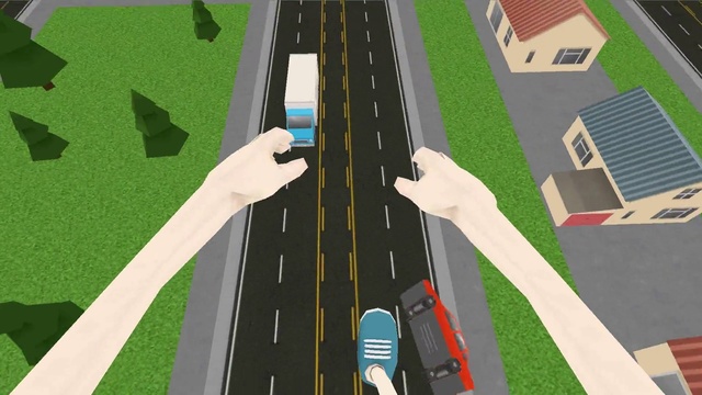 Video Reference N0: Road, Lane, Intersection, Infrastructure, Street, Traffic, Highway, Animation, Pedestrian crossing, Thoroughfare
