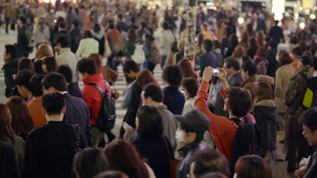 Video Reference N1: Crowd, People, Audience, Event, City, Tourism, Person