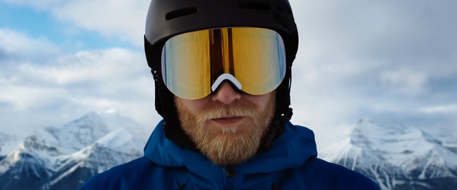 Video Reference N2: Eyewear, Helmet, Personal protective equipment, Glasses, Snow, Ski helmet, Goggles, Sunglasses, Facial hair, Headgear