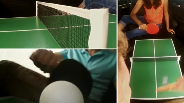 Video Reference N5: net, play, racket, table, indoor games and sports, games, arm, furniture, product, material