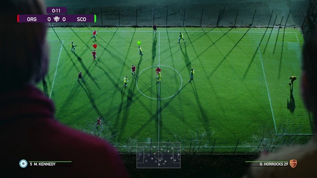 Video Reference N3: Green, Line, Grass, Sport venue, Screenshot, Stadium, Net