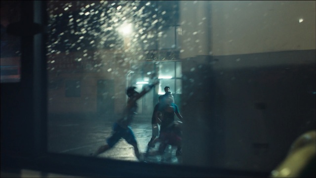 Video Reference N1: Glass, Sky, Window, Reflection, Night, Transparent material, Architecture, Electronic device, Rain, City