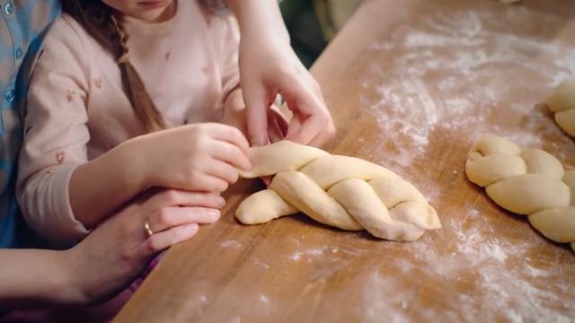 Video Reference N0: Dough, Baking, Hand, Food, Varenyky, Cuisine, Dish, Bread, Nail, Bun