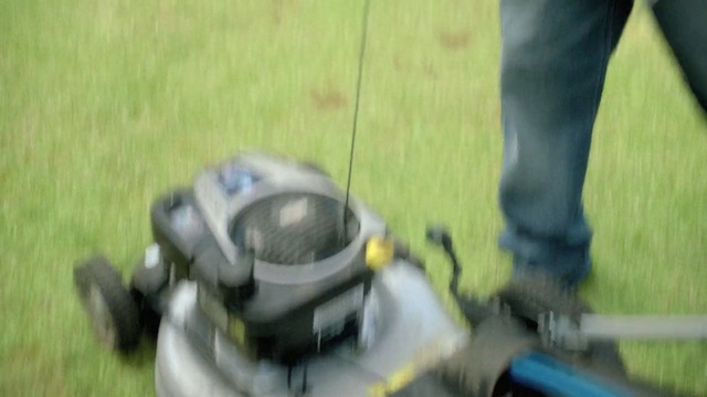 Video Reference N1: Lawn, Lawn mower, Mower, Outdoor power equipment, Grass, Vehicle, String trimmer, Power tool, Tool