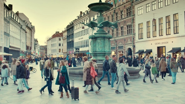 Video Reference N1: People, Public space, City, Human settlement, Town square, Tourism, Town, Architecture, Statue, Urban area, Person