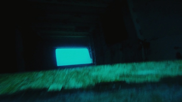 Video Reference N7: Green, Blue, Black, Light, Darkness, Turquoise, Azure, Atmosphere, Technology, Room