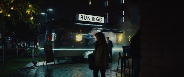 Video Reference N1: Night, Midnight, Darkness, Street, Photography, Mid-size car, Car, Vehicle, Fictional character, Pedestrian