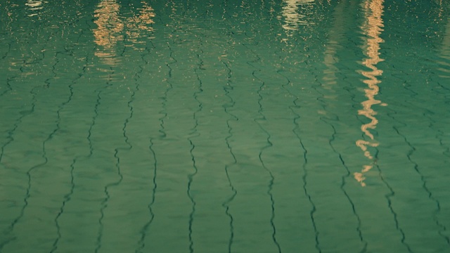 Video Reference N0: Green, Water, Aqua, Blue, Turquoise, Water resources, Reflection, Swimming pool, Leisure, Floor