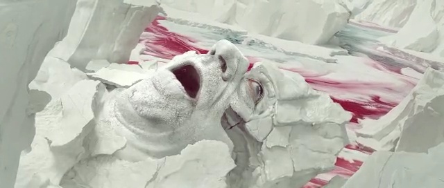 Video Reference N0: white, ice, material, art, watercolor paint, fictional character