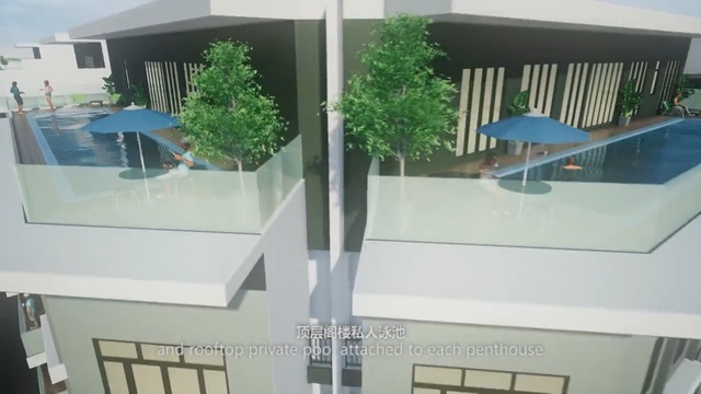 Video Reference N1: Scale model, Property, Architecture, House, Building, Urban design, Real estate, Tree, Apartment, Condominium
