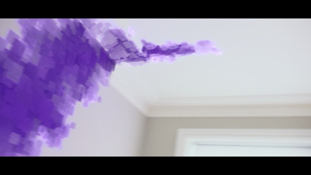 Video Reference N6: Purple, Violet, Lavender, Ceiling, Pink, Lilac, Wall, Line, Sky, Font
