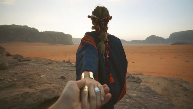 Video Reference N2: desert, vacation, sand, sahara, landscape, sky, aeolian landform, camel, wadi, tourism