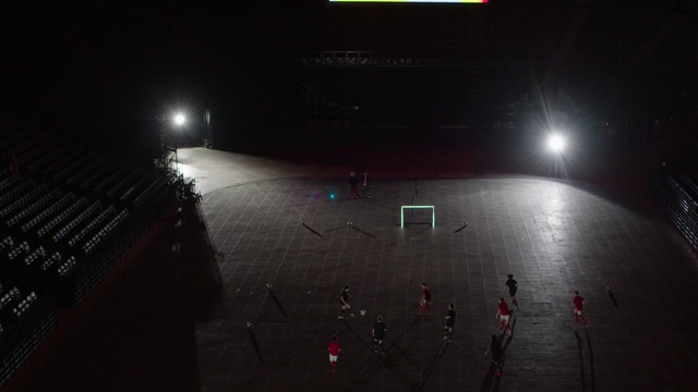 Video Reference N2: Light, Sky, Sport venue, Stage, Arena, Night, Darkness, Architecture, Photography, Performance