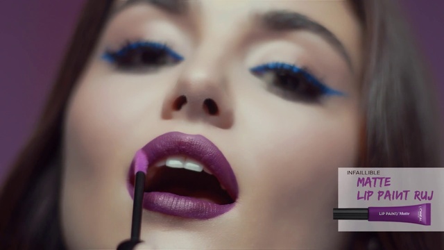 Video Reference N2: Lip, Eyebrow, Face, Nose, Purple, Eyelash, Beauty, Eye shadow, Violet, Cheek