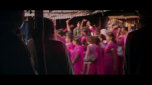 Video Reference N4: Crowd, Magenta, Pink, Event, Tradition, Ceremony, Fun, Temple, Photography