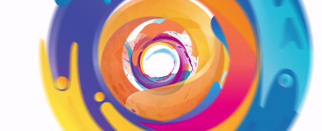 Video Reference N0: Circle, Colorfulness, Orange, Vortex, Spiral, Wheel, Art, Device, Cup, Table, Sitting, Blue, Player, Ball, Oranges, Painting, Abstract, Compact disk, Child art