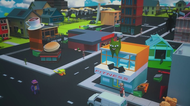 Video Reference N1: Games, Urban design, Illustration, Architecture, Animation, Art, City, Toy, Project, Residential area