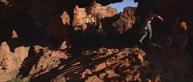 Video Reference N2: Formation, Rock, Badlands, Geology, Canyon, Sky, Geological phenomenon, Fault, Mountain, National park