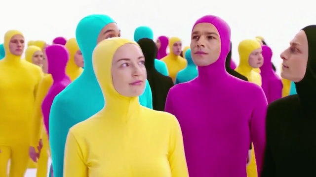 Video Reference N4: yellow, pink, fun, purple, headgear, smile, girl, Person