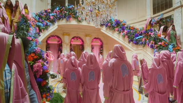 Video Reference N2: Pink, Decoration, Event, Ceremony, Worship, Shrine