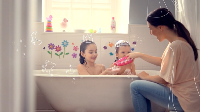 Video Reference N1: photograph, skin, pink, room, snapshot, girl, product, happiness, child, fun, Person