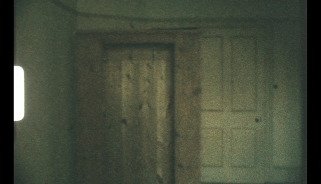 Video Reference N0: green, wall, wood, darkness, angle, door, window