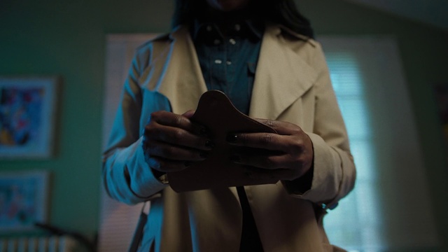 Video Reference N1: Blue, Brown, Hand, Outerwear, Room, Long hair, Photography, Finger, Jacket, Sleeve